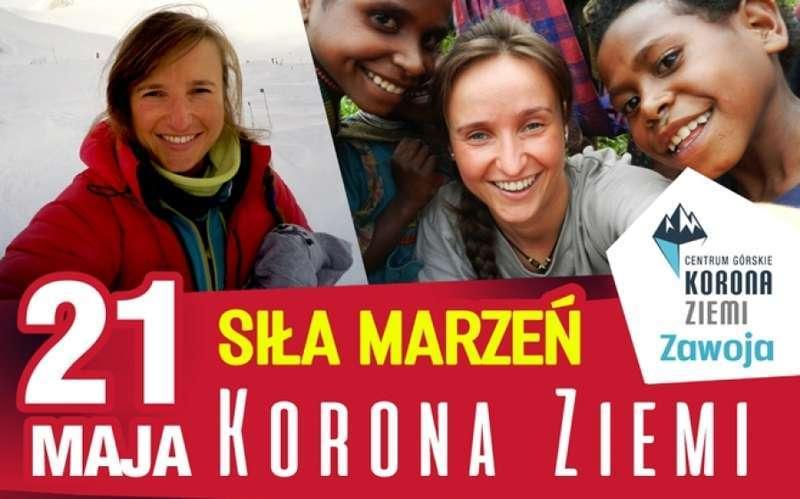 21 maja - Spokanie z Miłką Raulin w Centrum Górskim Korona Ziemi