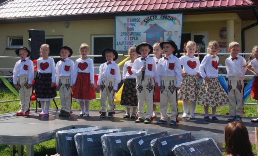 Piknik Rodzinny w Przedszkolu  Publicznym w Bystrej Podhalańskiej