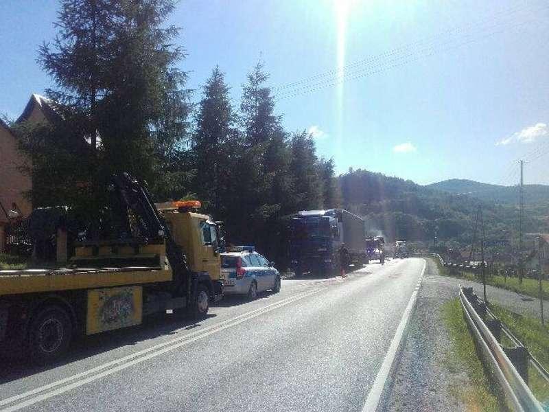 Osielec. Utrudnienia w ruchu drogowym