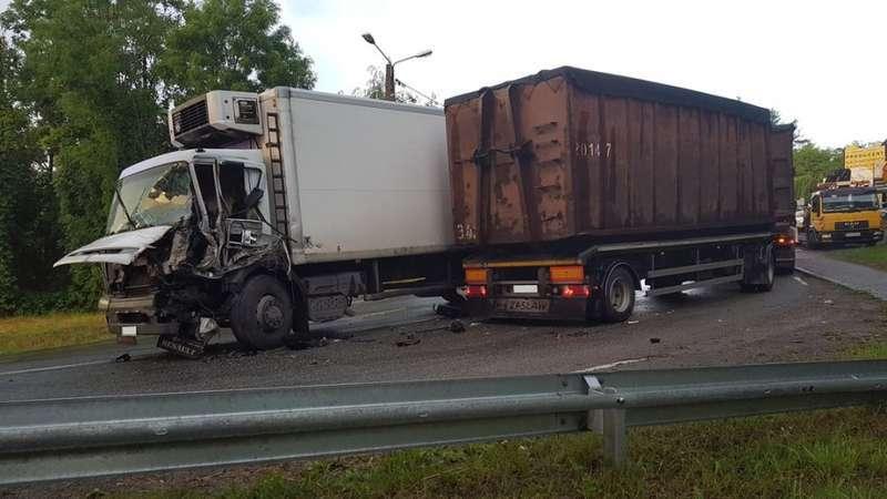 Jordanów. Kolizja na serpentynach