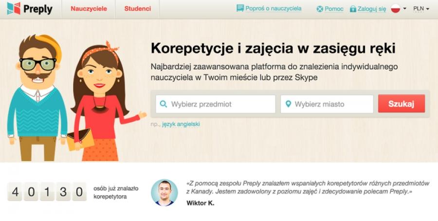 Poznaj Preply - rewolucja w e-nauce języków obcych.