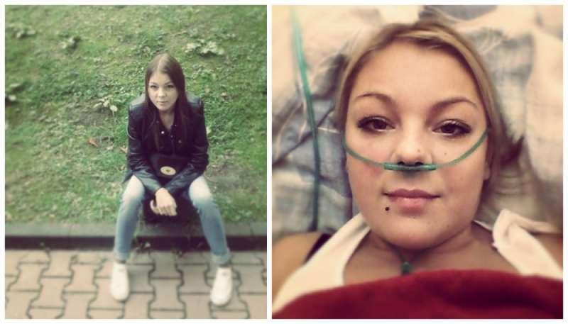 Pomóż Marcelinie złapać oddech.
