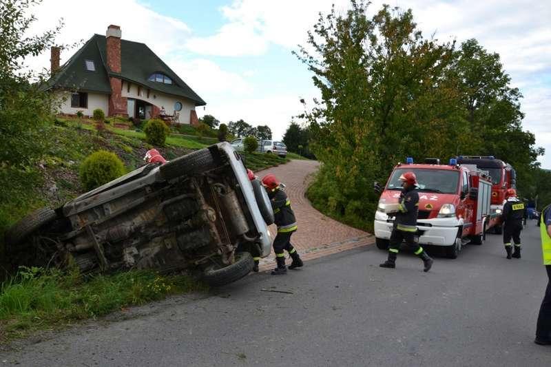 Staranował podczas wyprzedzania