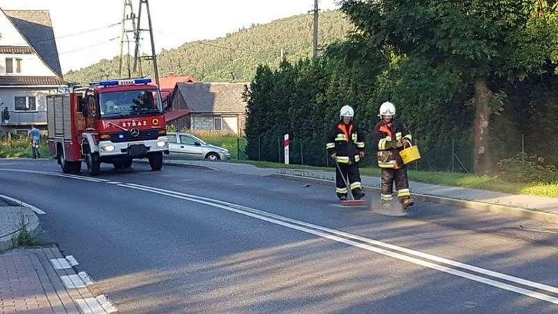 Rzeka oleju na 957-ce. Kierowca cysterny ukarany