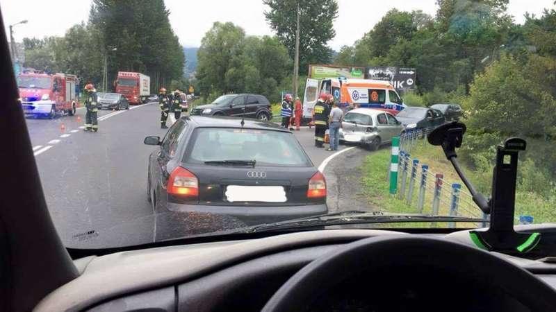 Nie wyhamował na krajówce