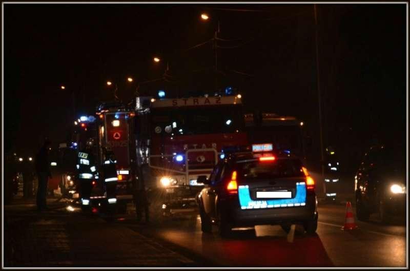 Pożar w Suchej Beskidzkiej
