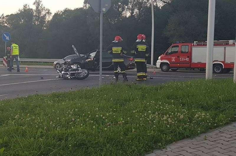 Zderzenia opla z motocyklem