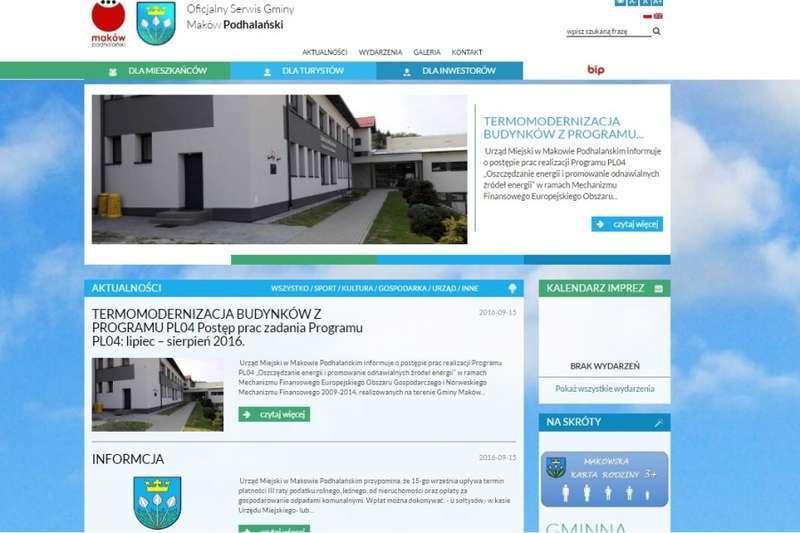 Nowe oblicze Makowa Podhalańskiego