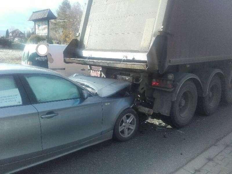 Kolizja w Jordanowie