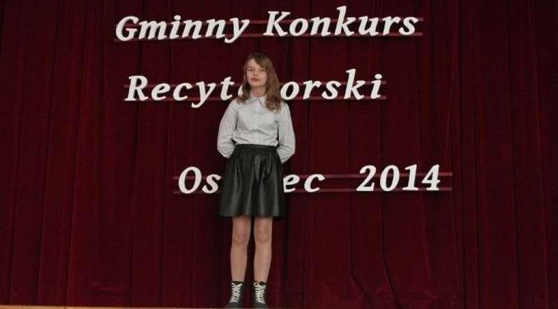 Gminny Konkurs Recytatorski w Osielcu