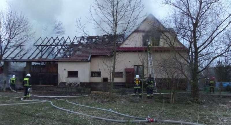 Pożar szalał w Kojszówce