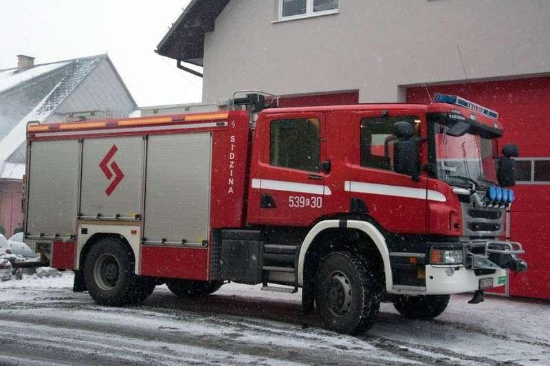 Nowa Scania w OSP Sidzina