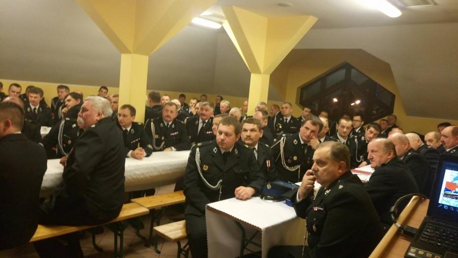 Powiatowa Wigilia Druhów z OSP