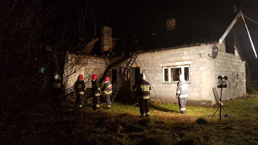 Pracowity dzień skawickich druhów.