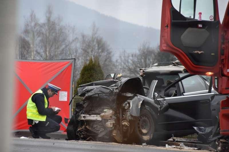 Wypadek w Białce. Dwie ofiary śmiertelne