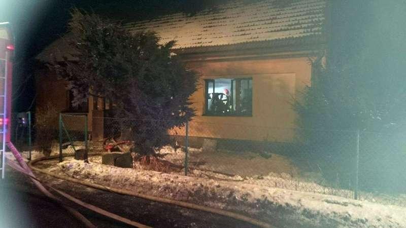 Tragiczny pożar w Suchej. Nie żyje starsza kobieta