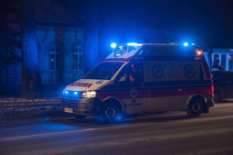 Wypadek w Makowie Podhalańskim