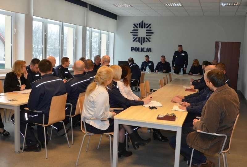 Podsumowanie roku 2016 w Komendzie Powiatowej Policji w Suchej Beskidzkiej