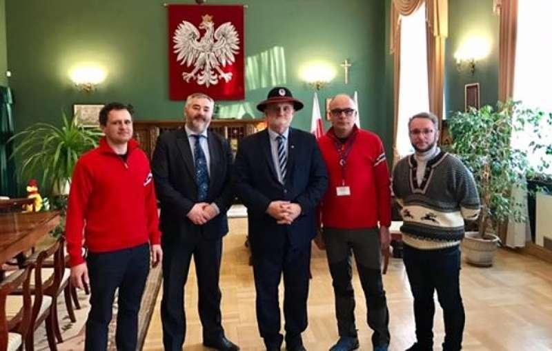 GOPR z wizytą w Małopolskim Urzędzie Wojewódzkim