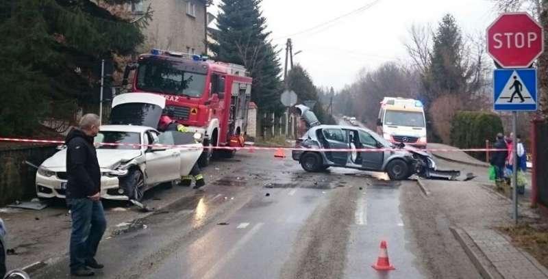 Sucha Beskidzka. Wymusił pierwszeństwo?