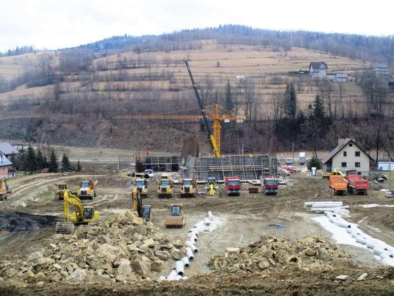 Budowa odcinka Lubień-Naprawa i czasowe ograniczenia
