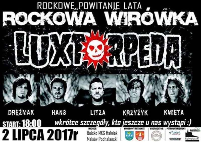 Myslovitz i Luxtorpeda na Rockowej Wirówce 2017 w Makowie!