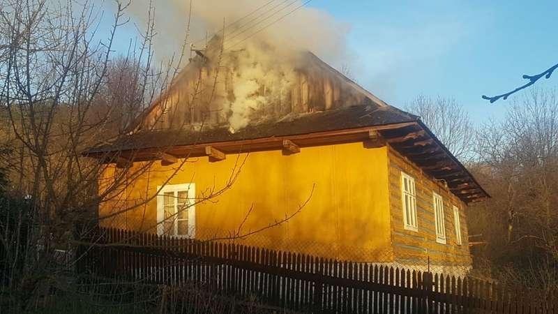 Osielec. Pożar domu jednorodzinnego