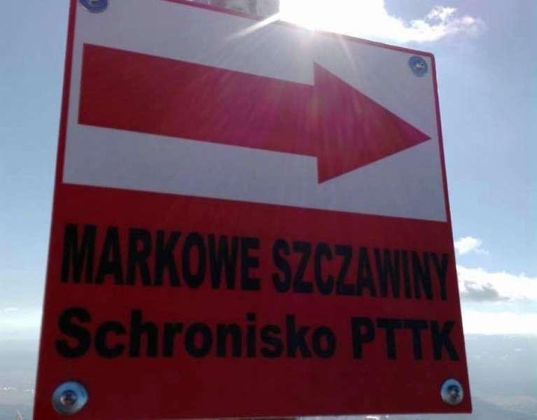 W góry nie wszędzie i… z drogowskazem