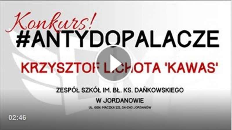 Uczeń z Jordanowa muzycznie walczy z dopalaczami