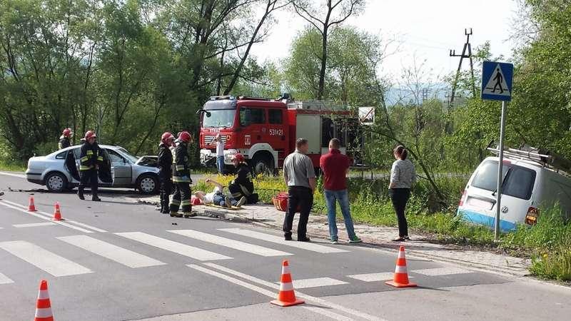 Kraksa na skrzyżowaniu