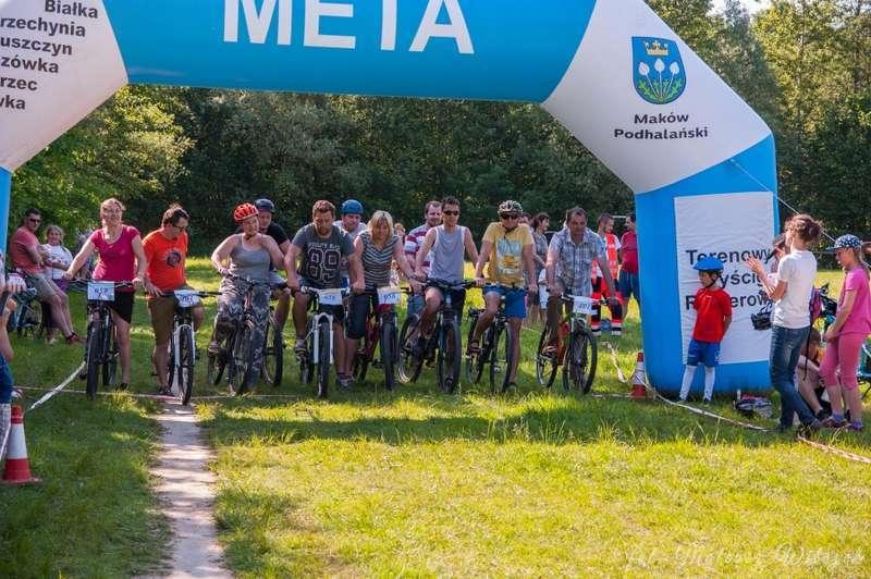 Maków Podhalański. Terenowy Wyścig Rowerowy