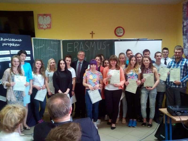 Zakończenie projektu „Erasmus+” w ZSPD Jordanów.