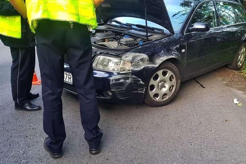 Zawoja. Uderzył w barierę