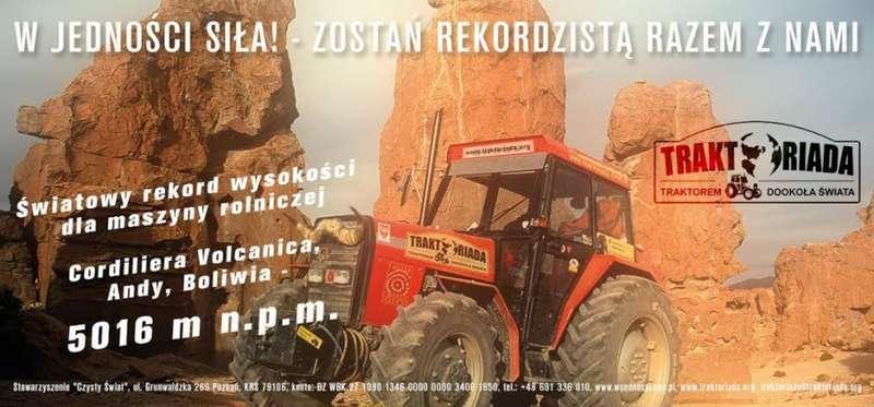 „W cieniu” drzew ścigać się będą ciągnikami