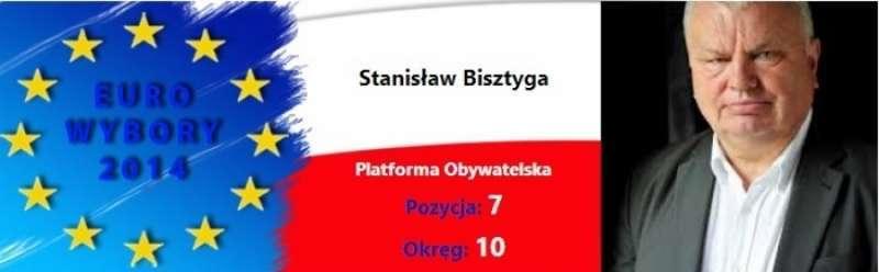 Kandydat na Posła do Europarlamentu - Stanisław Bisztyga