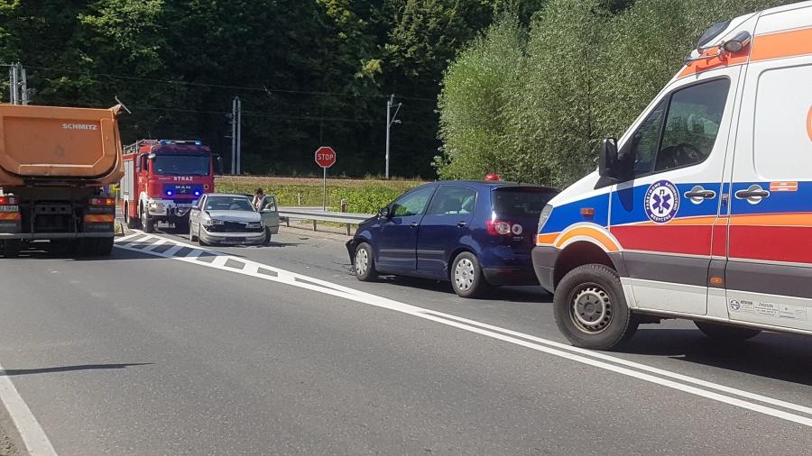 Wleciała seatem w volkswagena
