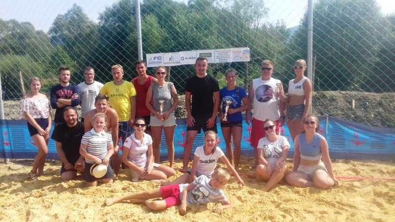 W Stryszawie grają w siatkówkę plażową!