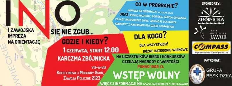 I Zawojska Impreza na Orientację pt. „Ino się nie zgub…”