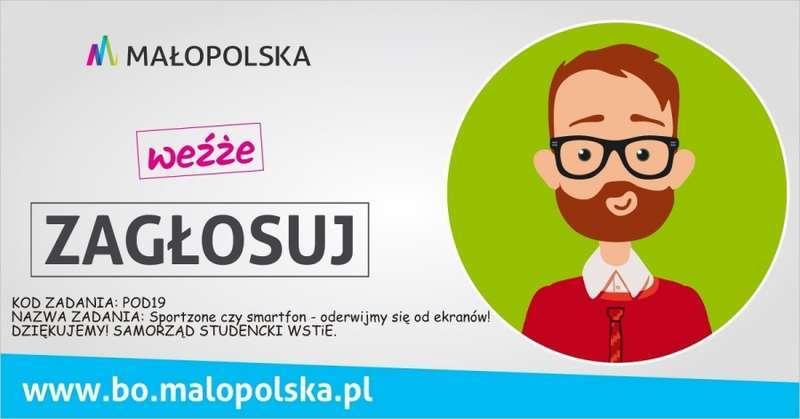SAMORZĄD WSTIE W PROGRAMIE. BUDŻET OBYWATELSKI MAŁOPOLSKI – GŁOSUJEMY!