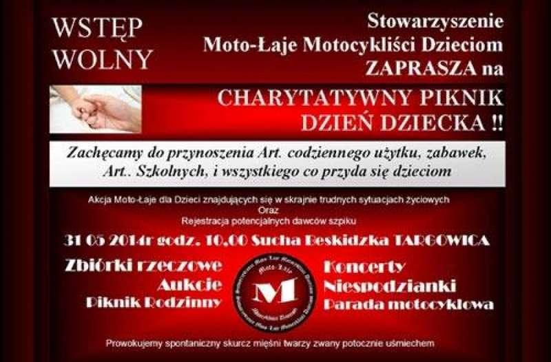 Moto- Łaje „Motocykliści dzieciom”- wielki finał tuż, tuż…