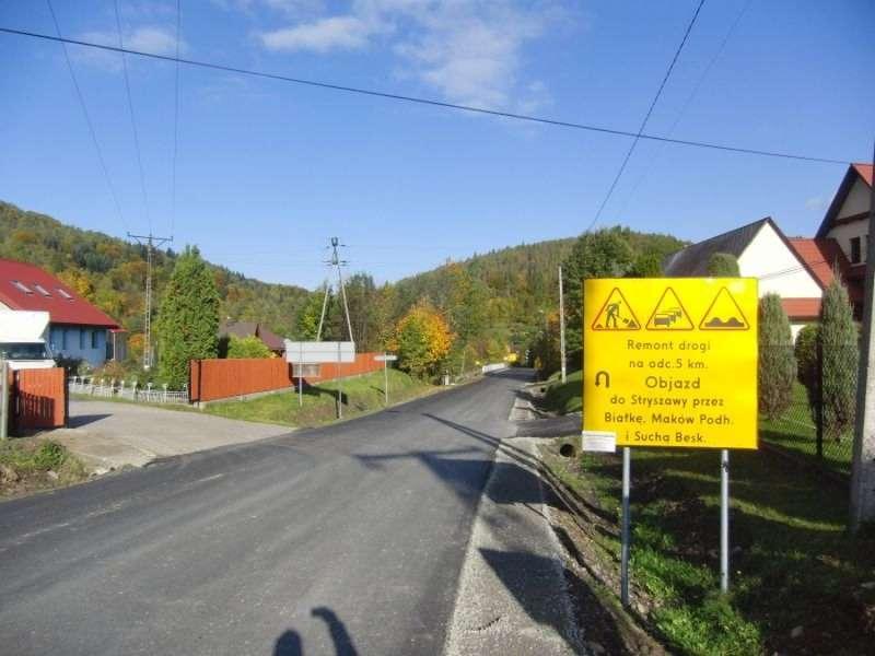 Modernizacja drogi powiatowej Zawoja – Przysłop - Stryszawa