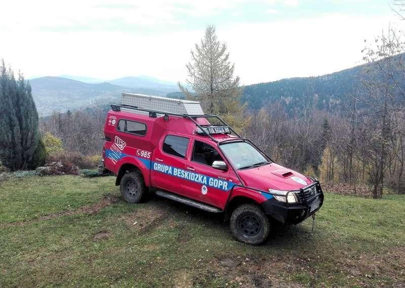 Ratownicy Sekcji Babiogórskiej pomagają mieszkańcom powiatu.