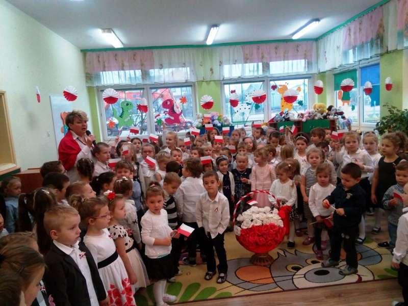 Lekcja patriotyzmu w jordanowskim przedszkolu