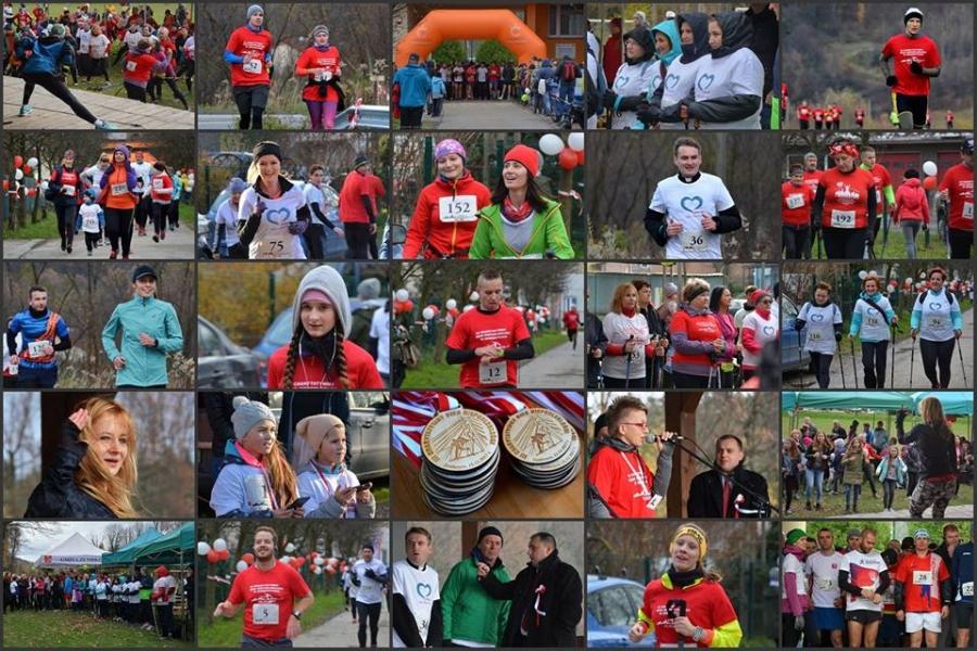 Zembrzyce. Charytatywne 11 km na 11 listopada.