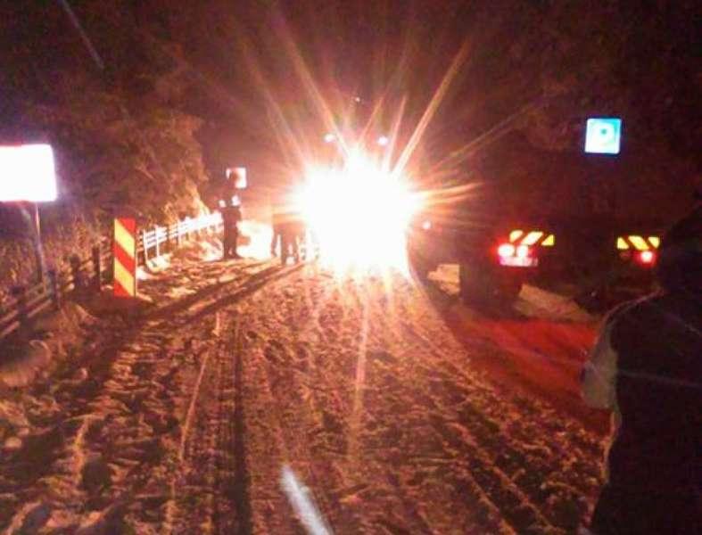 Uwaga! Przez Krowiarki tylko na łańcuchach