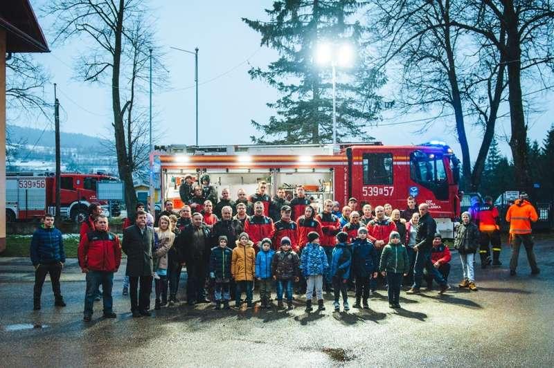 Nowy wóz bojowy posłuży mieszkańcom Bystrej