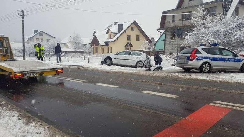 Skawica. Nie wziął poprawki na zimowe warunki