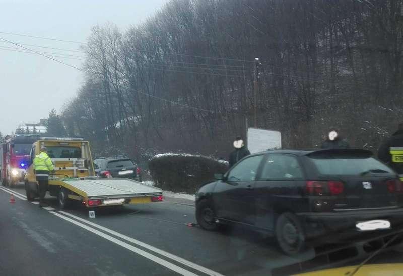 Wjechał w tył chevroleta