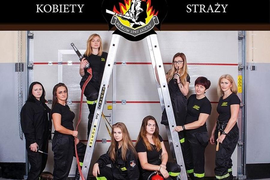 W OSP służą również Panie! Pokazały się na kartach kalendarza