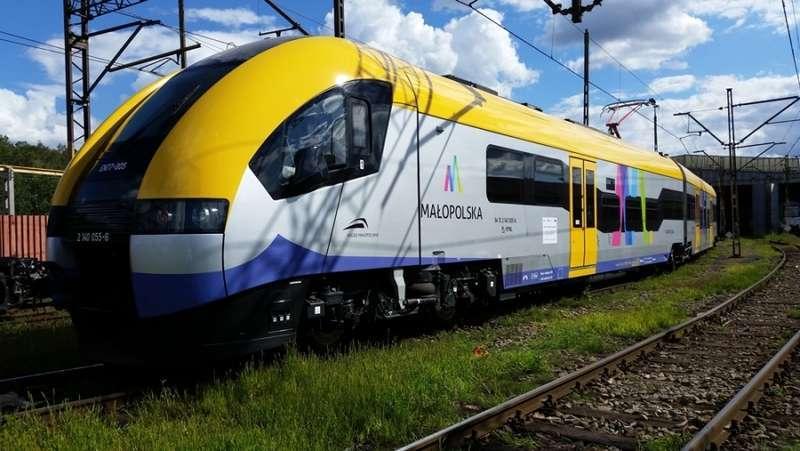 Składy Kolei Małopolskich przemkną przez powiat suski